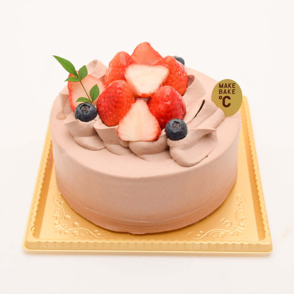 苺のショコラデコレーションケーキ 15cm ¥4,320（税込価格）