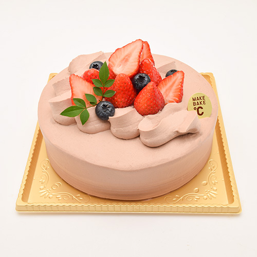 苺のショコラデコレーションケーキ 18cm ¥5,616（税込価格）